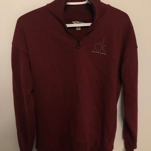 Calvin Klein quarter zip